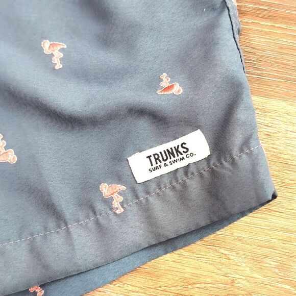 Trunks Surf Swim Flamingo Swim Trunks Sz XL - Picture 3 of 9